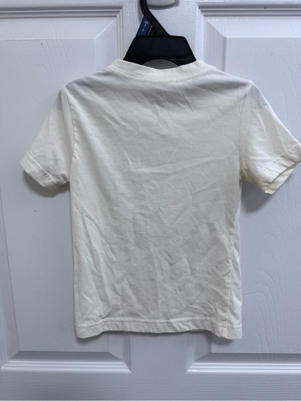 Converse Kids Cream Graphic All Star Tee, Size 4